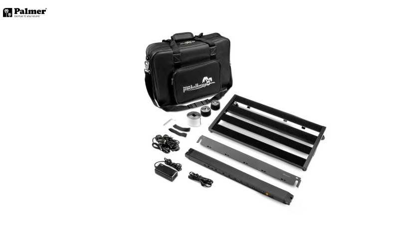 Pedalboard com fonte de alimetacao incuida Palmer Pedalbay 60 PB Ped B
