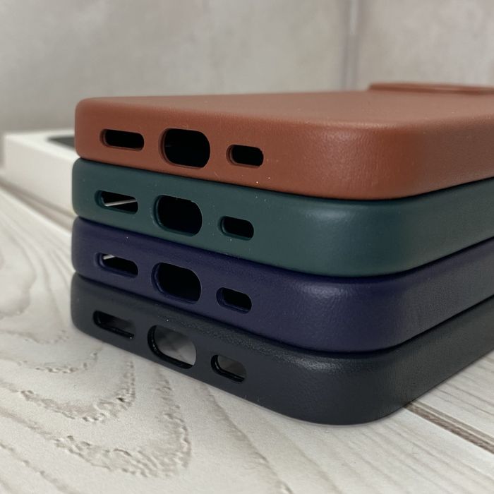 Шкіряний чохол Original Leather Case MagSafe iPhone 14/14 Pro Айфон 14