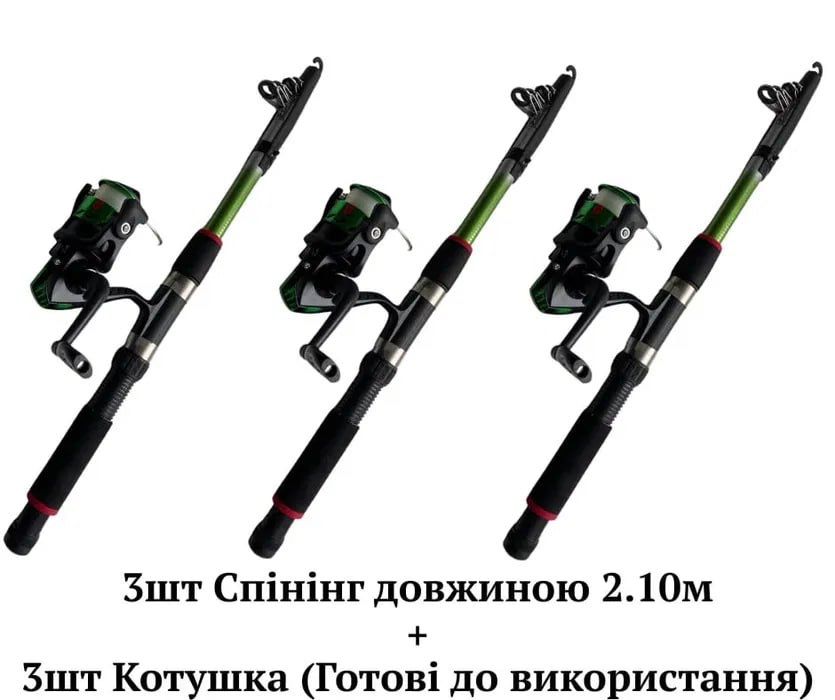 Все для рибалки 23 в 1 - ідеальний комплект зі снастями та сумкою