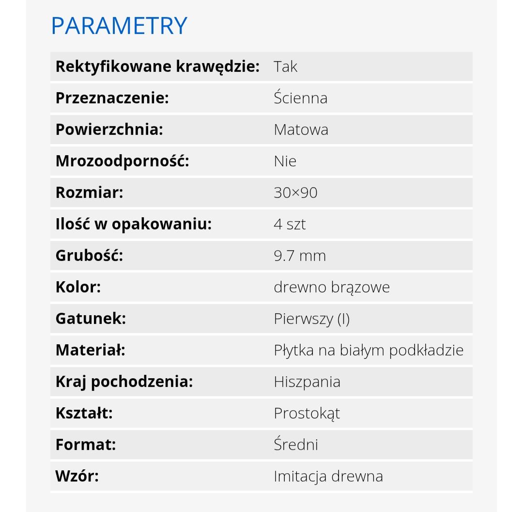 Płytka ścienna hiszpańska baldocer zig larchwood płytki drewnopodobne