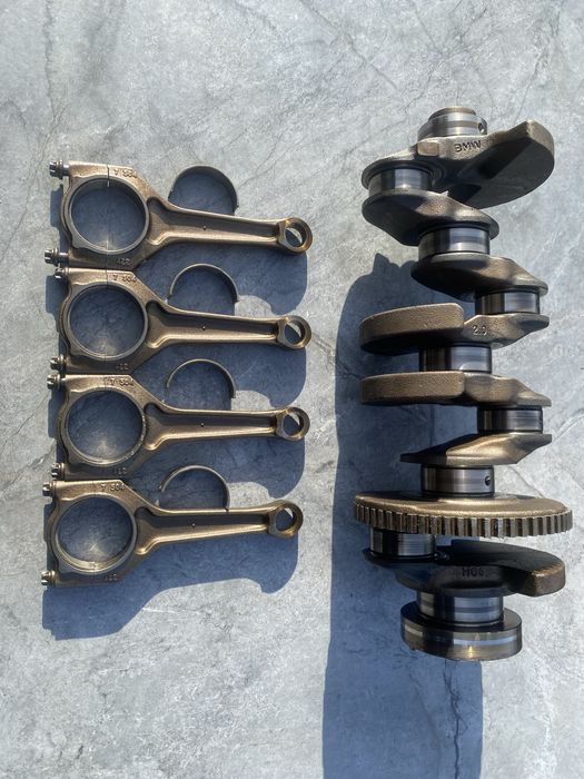 Коленвал BMW E46 Е90 N42 N46 N43 N45 2.0 i Колінвал Мотора БМВ Е46 Н42