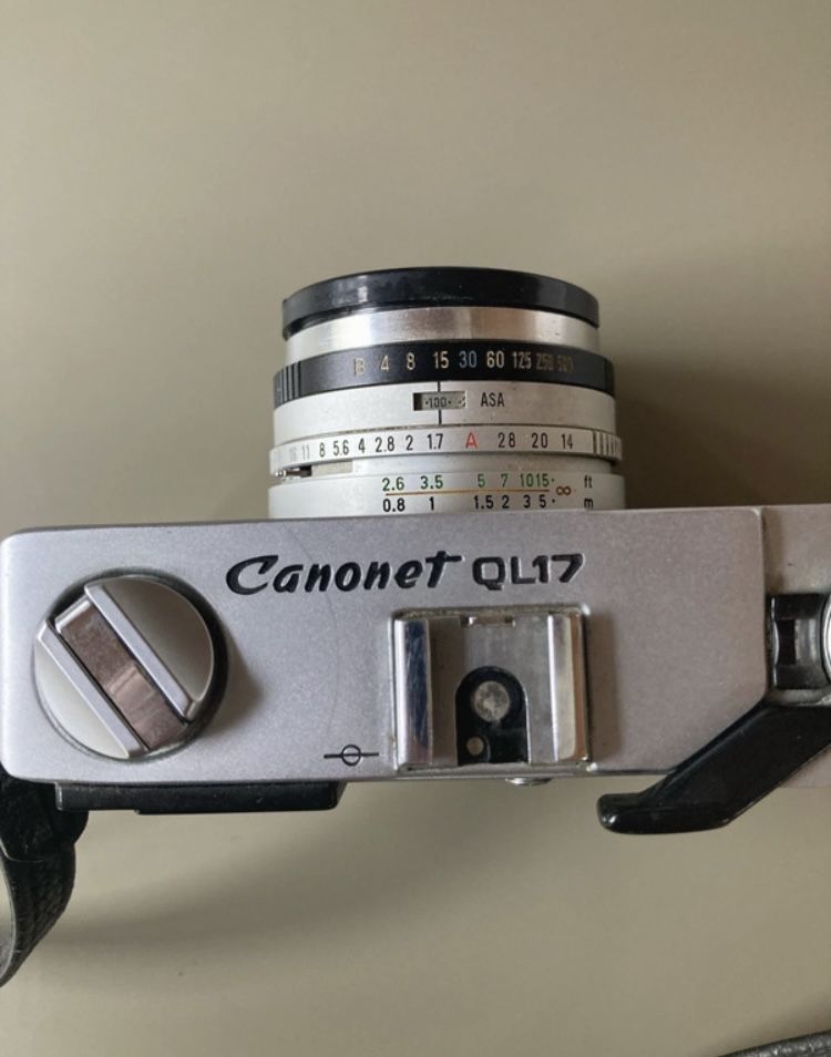 Canon G-III QL17 35mm Maquina fotográfica