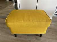 Podnóżek Ikea żółty