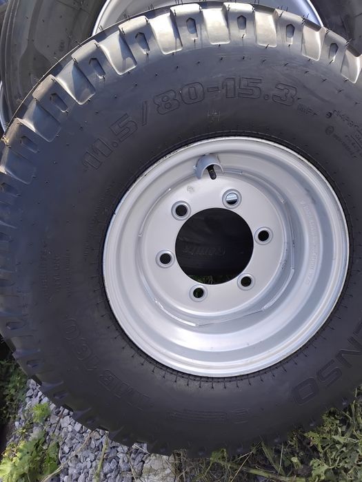 11.5 80 15.3 nowe koła d47 d732 krone wywrotka