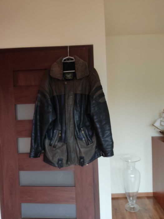 Kurtka męska skórzana naturalna