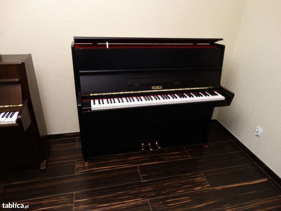 pianino czarne petrof K116 gwarancja sklep