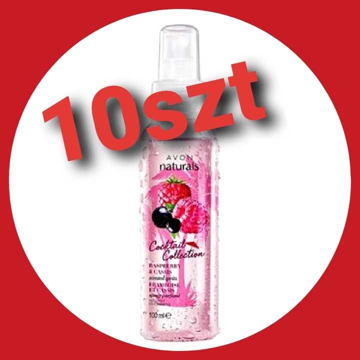 Avon mgiełka zapachowa malina czarna  porzeczka 100ml. 10szt!