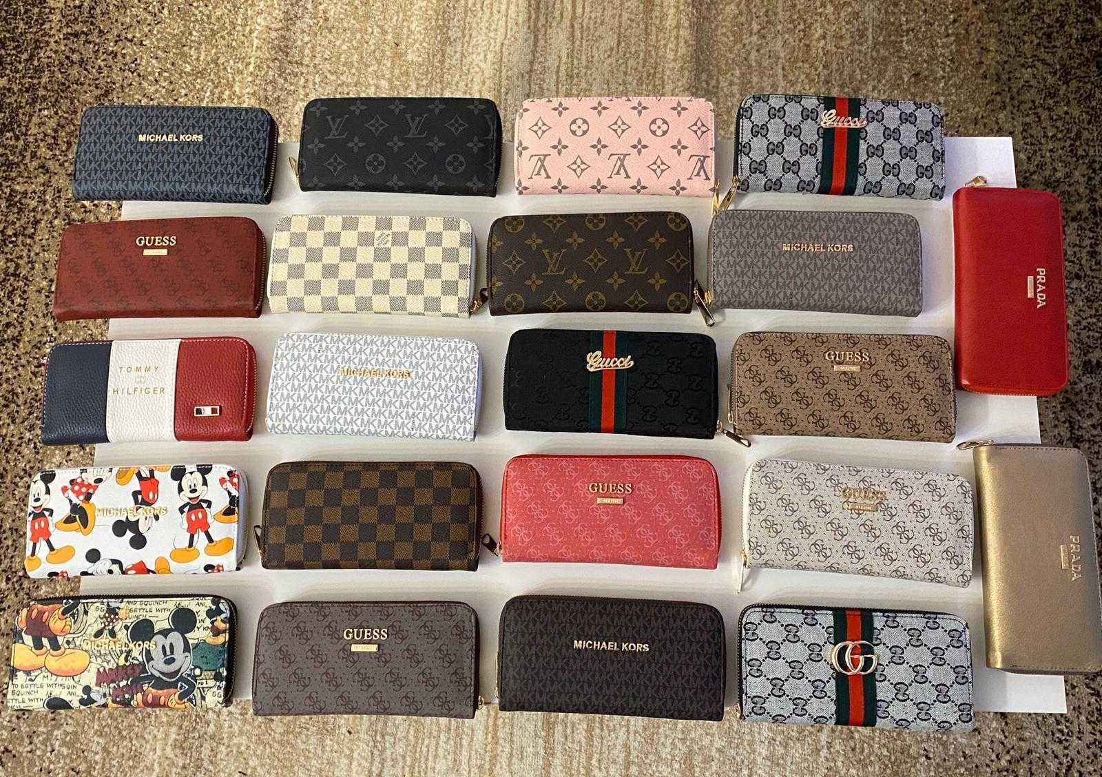 Portfel damski męski Gucci Tommy Hilfiger Vuitton Guess Michael Kors