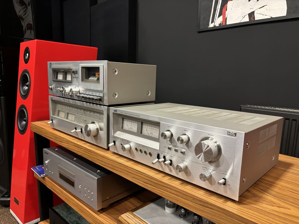 Zestaw audio JVC - JA-S55 , KD-10 , JT-V22
