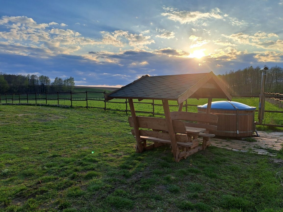 Domek letniskowy nad rzeką Wel