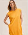 Vestido Mango Amarelo