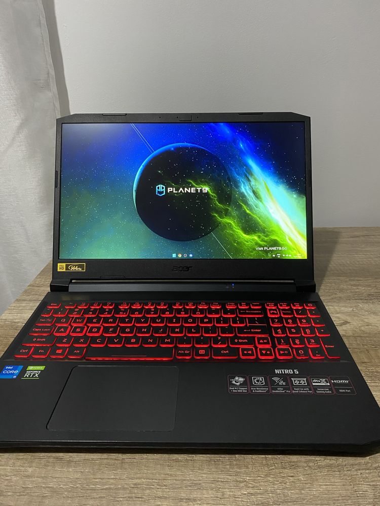 Acer-nitro5 RTX3050 Intel-core i5.
