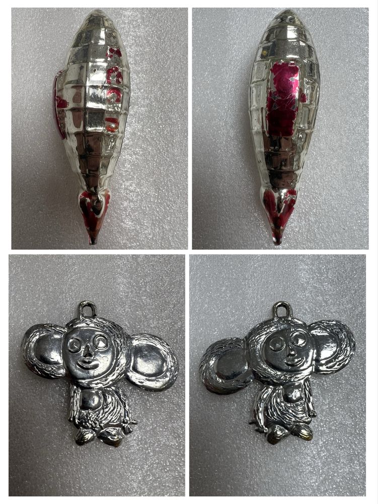 Елочные игрушки СССР