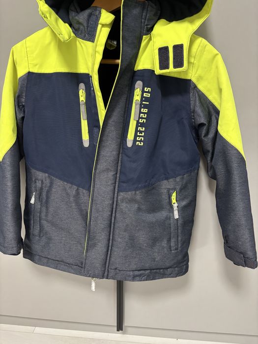 Зимова лижна куртка на хлопчика р.134