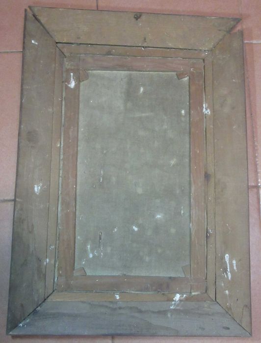 Tela muito antiga assinada a identificar