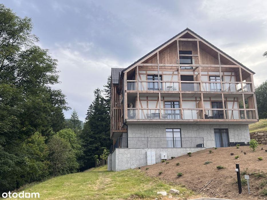 Bezpośrednio kameralny lokal 27 m2, panorama Karkonoszy, cena brutto