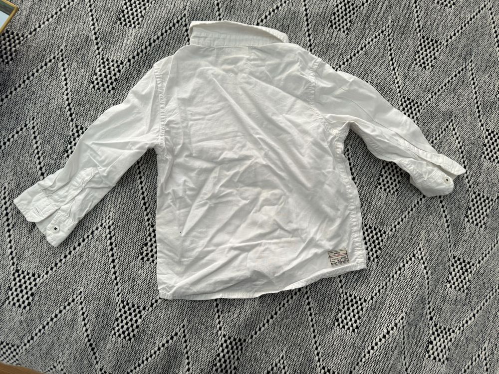 Biała koszula dla chłopca Mexx r.86