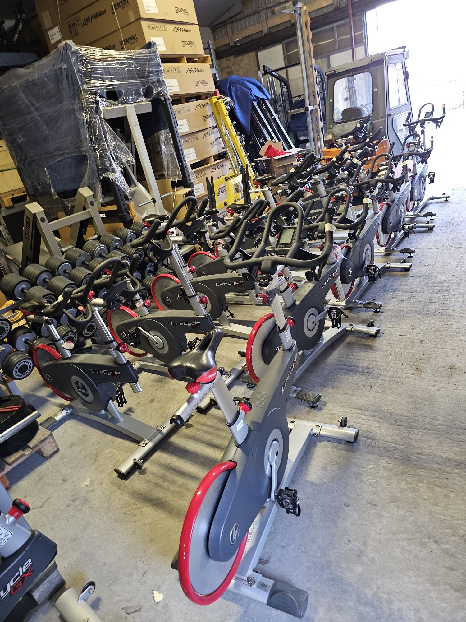 Rowery spiningowy Life Fitness GX na PASKU ! technogym precor