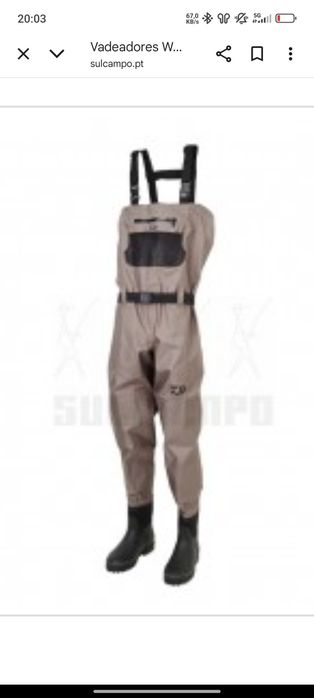 Waders Daiwa   como novos