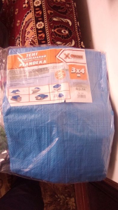 Продам Тенти універсальні з металевими люверсами 2*3 і 3*4 метри