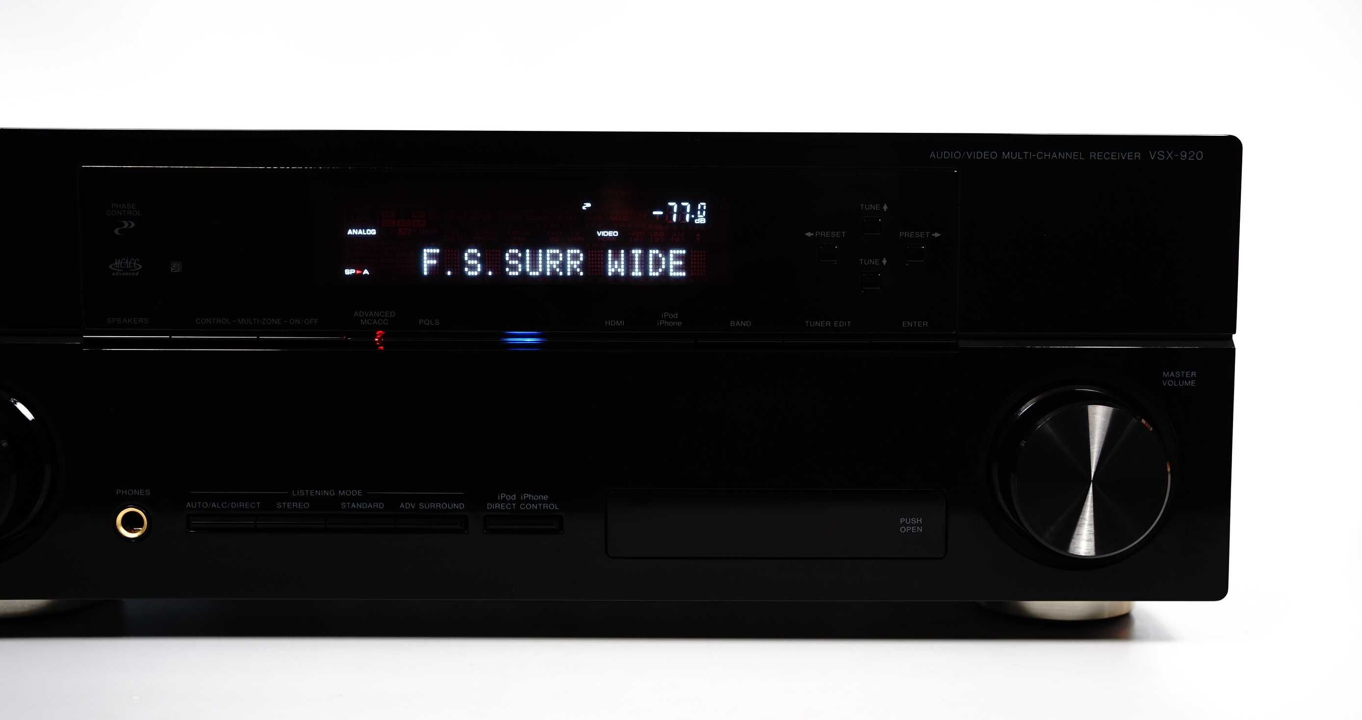 Amplituner 7.1 Pioneer VSX-920 kina domowego HDMI ARC USB MP3 Mcacc