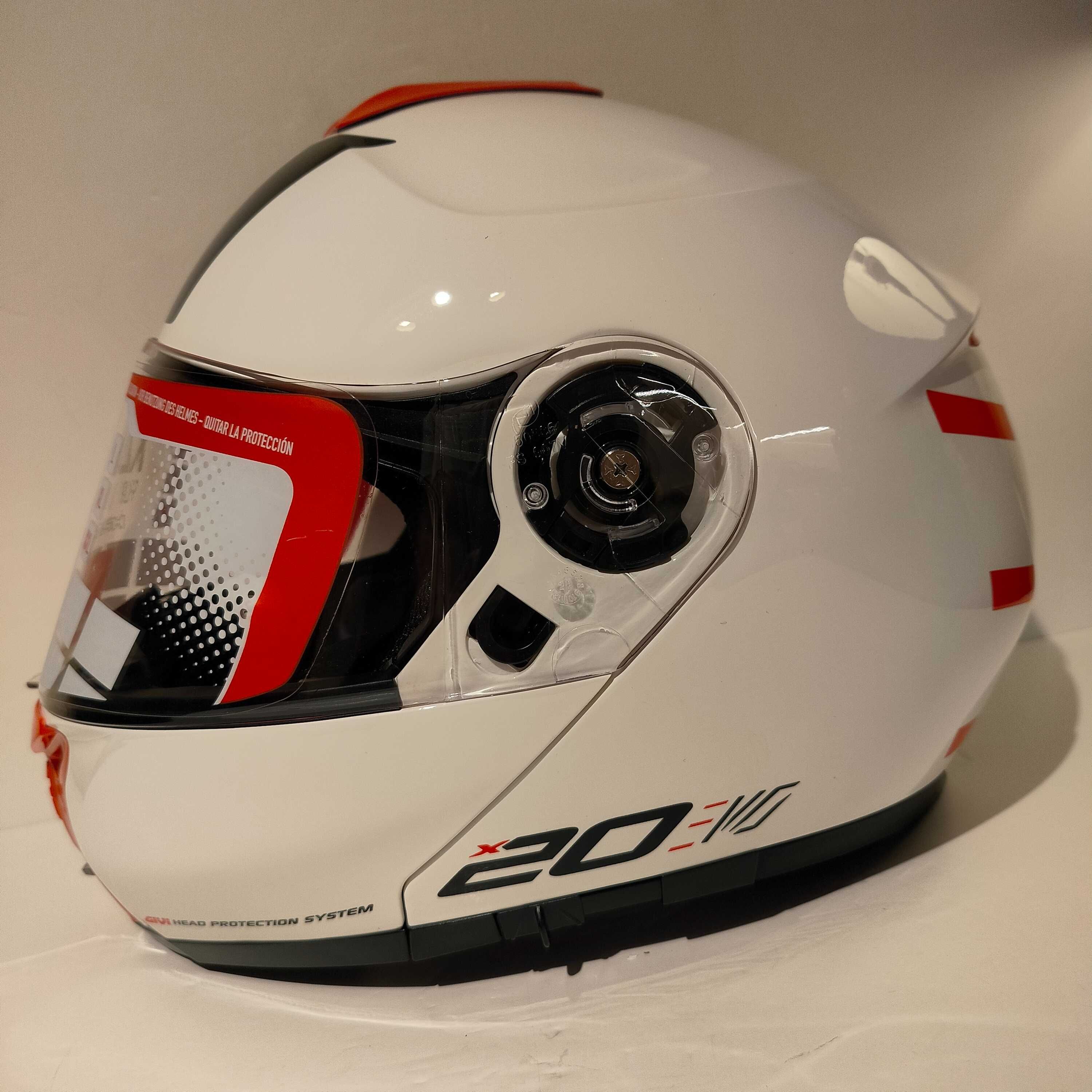 Capacete modular GIVI X.20 dupla homologação ECE+ PJ mota scooter novo