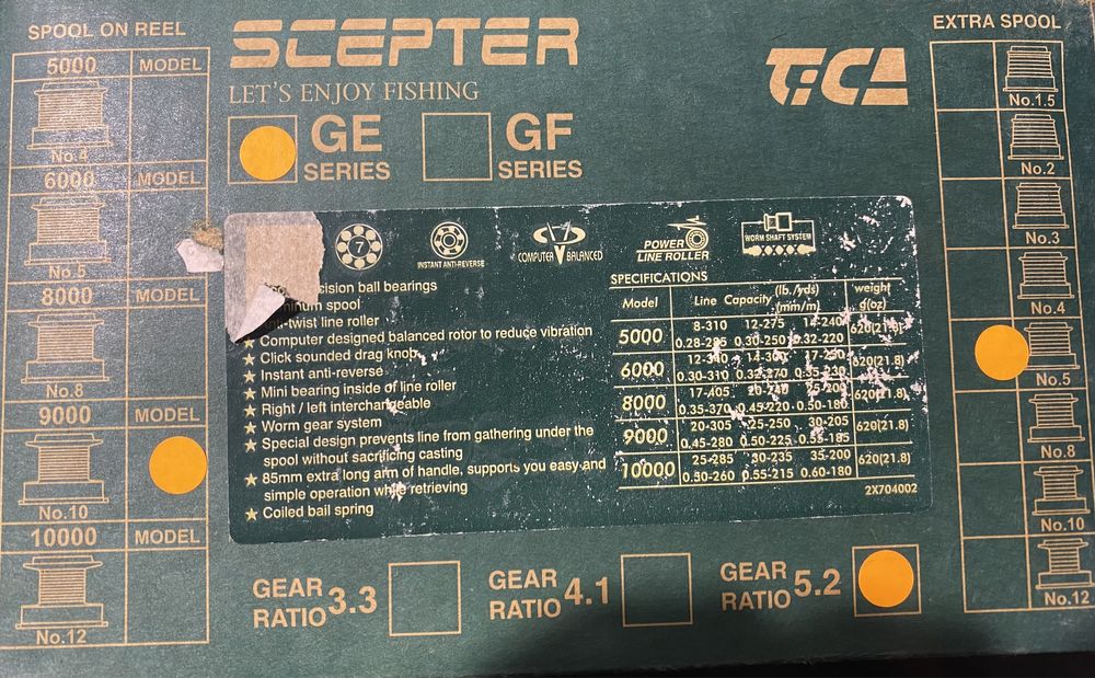 Carreto Tica Sceptor GE9000