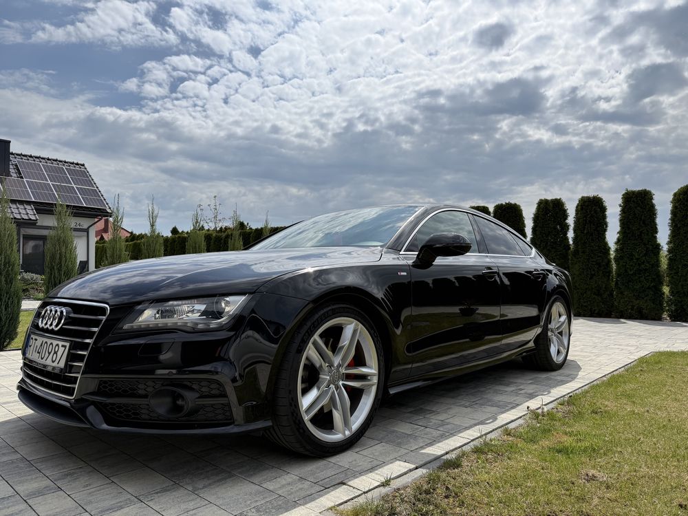 Audi A7 3.0 TDI 245 Km Quattro 2x S-line Radary Nowe Opony Mega Stan