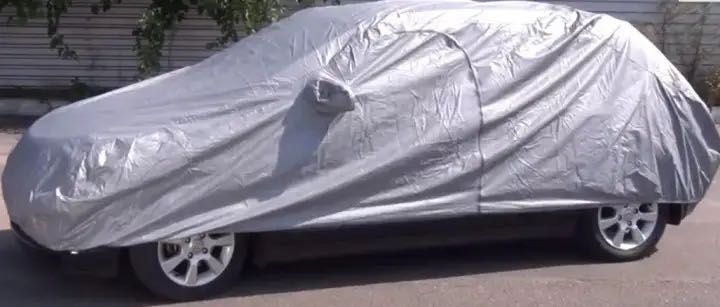 Чохол тент на авто з підкладкою накидка на машину ХXXL джип кросовер