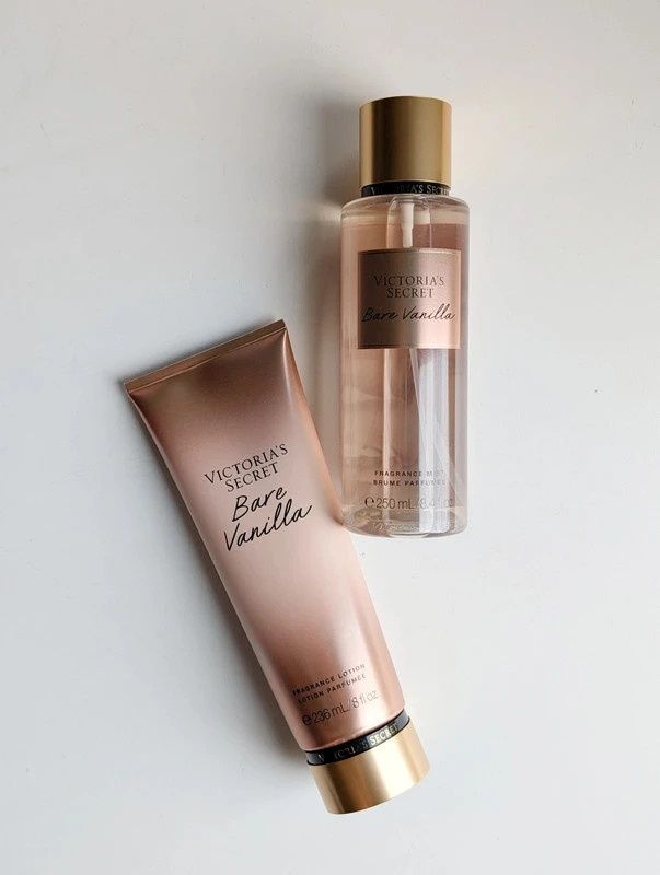 Victoria's Secret Bare vanilla Zestaw komplet balsam mgiełka oryginaln
