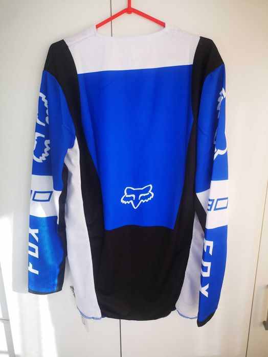 Strój FOX MX 180 (LUX Blue White)(cross,quad,enduro,mtb,dh)
