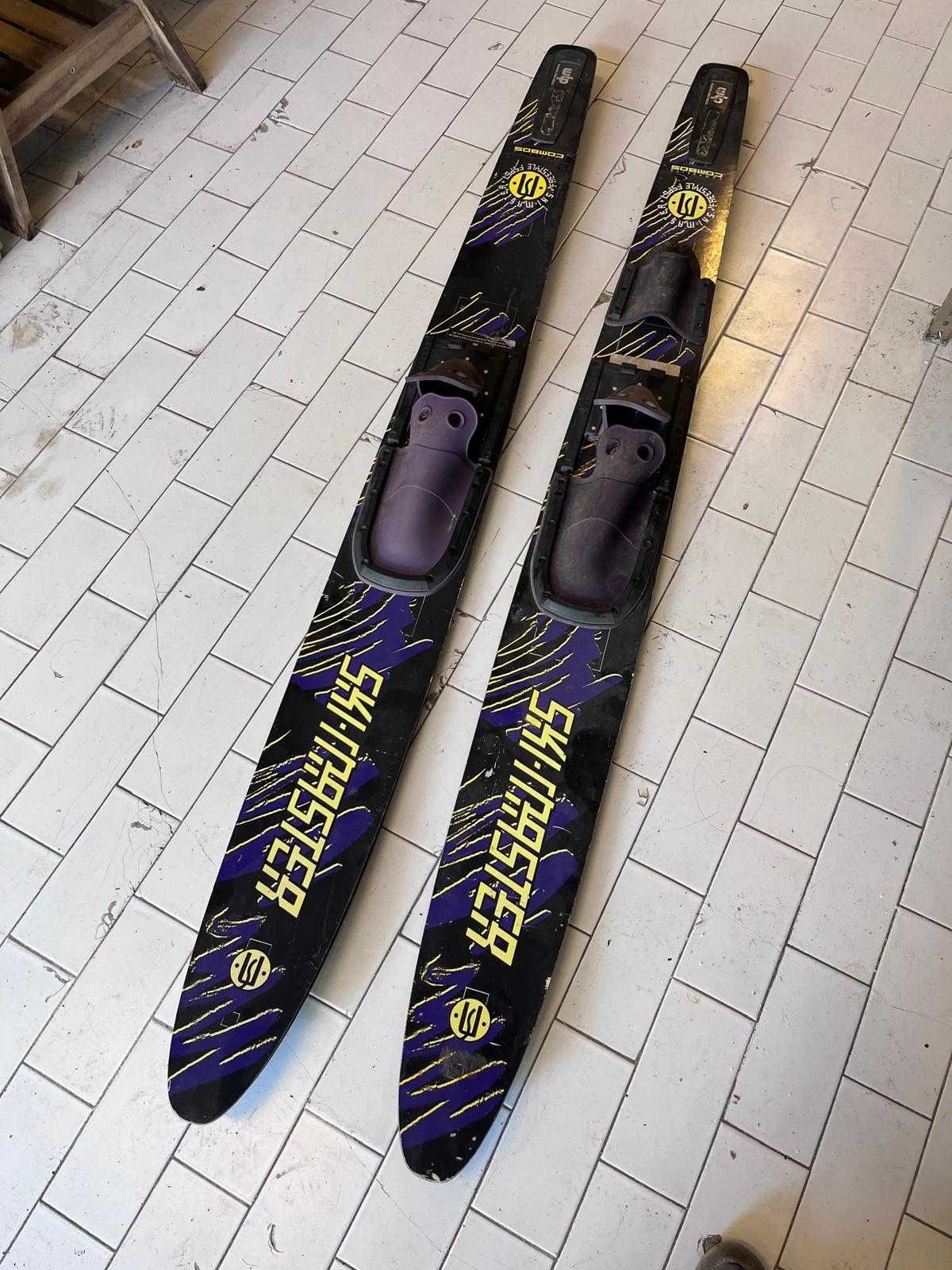 Skis aquáticos em bom estado