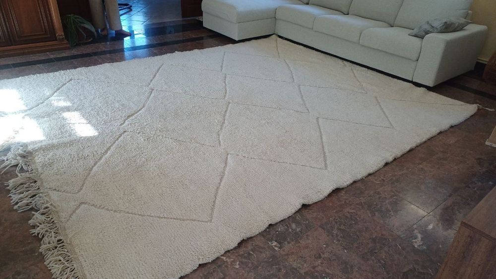 Tapete Berber Original Novo de Marrakesh Grande 3x4m