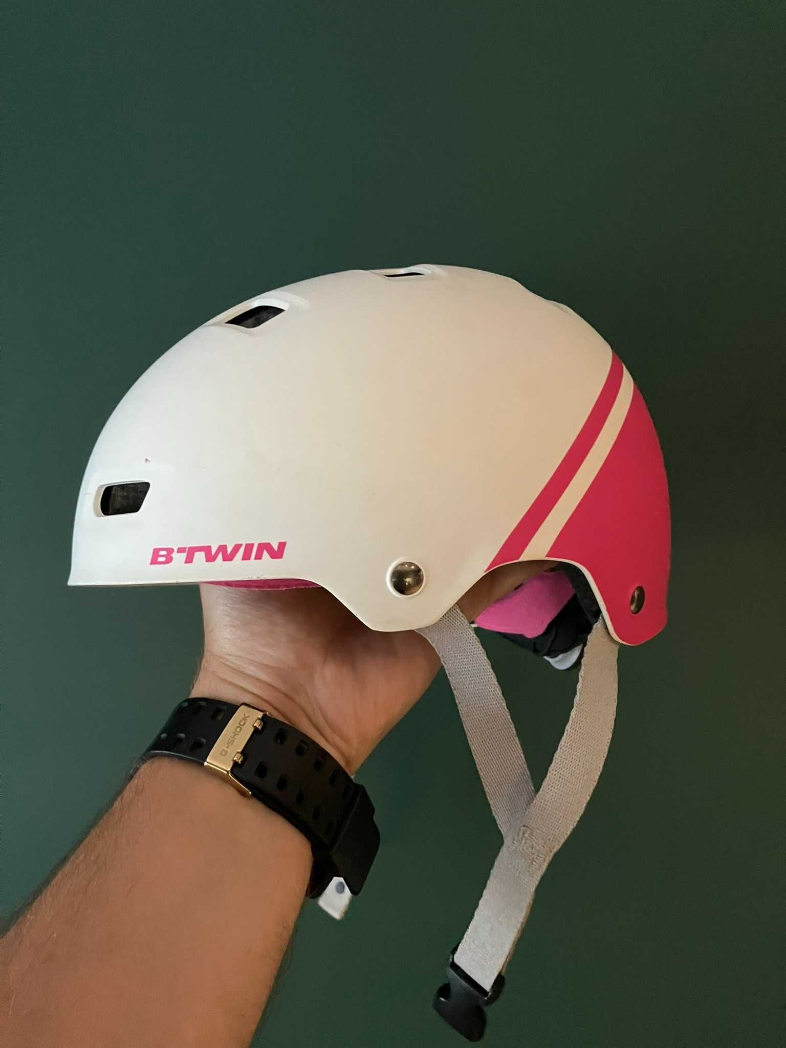 Rower dziecięcy 14 cali, dodatkowe kółka, kask gratis!
