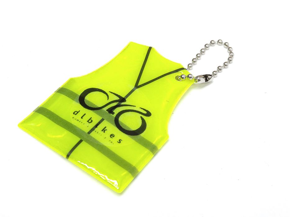NOWY odblask breloczek przywieszka do roweru plecaka Oryginał DLBIKES
