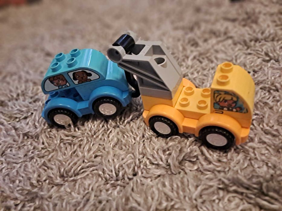 Lego Duplo laweta+autko