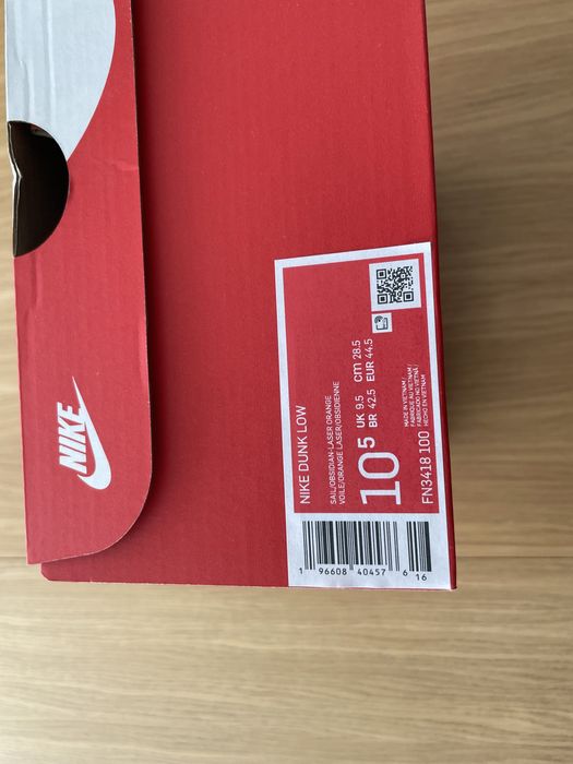 buty Nike Dunk Low Wear and Tear Laser Orange r. 44.5