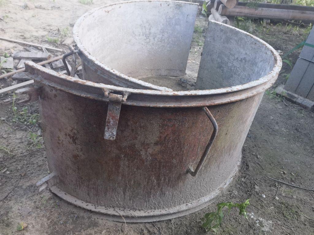 Forma do kręgow betonowych fi 100 wys. 60cm