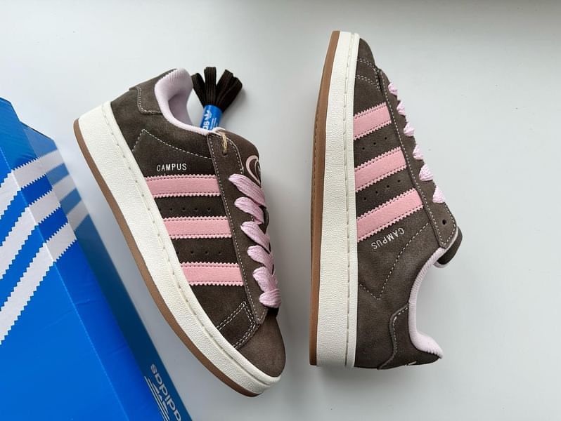 Adidas Campus 00s Dust Cargo Clear Pink HQ4569 / Адідас Кампус Рожеві