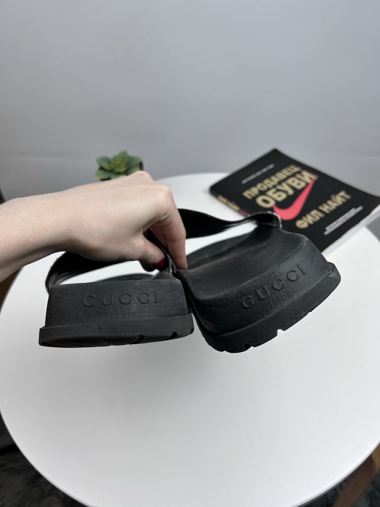 Тапки чоловічі Gucci GG Tiger Monogram оригінал монограм 45-46р hermes