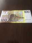 Nota de 100 forins holandesa em bom estado