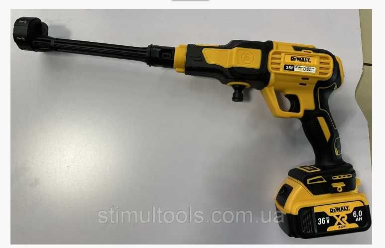 Минимойка аккумуляторная Dewalt DXR 911, 36 в, 6 Ач, 2 аккум, кейс
