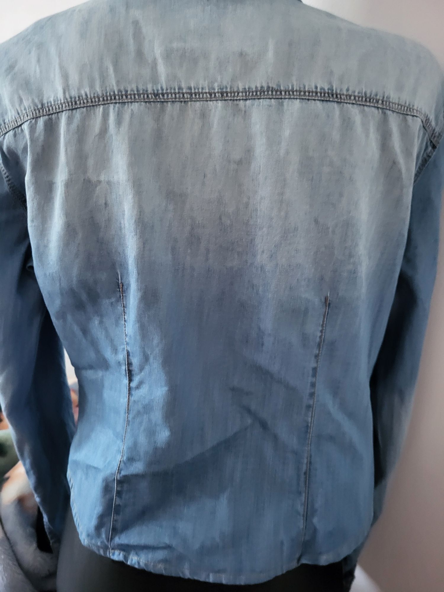 Katanka cienki jeans roz L cena 9zlotych
