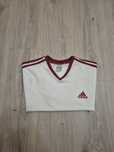 Koszulka Adidas vintage Y2K V-neck Made in Portugal L