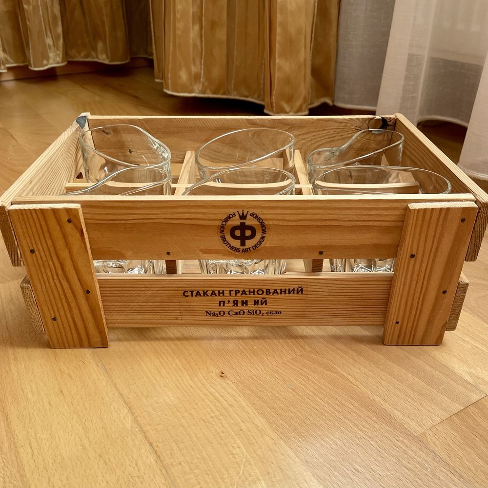 Набір дизайнерських стаканів Fomichov Brothers (+Object) - 6 шт