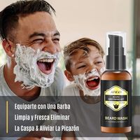 Champô  para Barba - Natural - Vegan - Rosto - 2 Oz - Barbearia