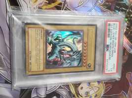 Yu-gi-oh! Blue Eyes White Dragon 1st Ed LOB/LDB Lenda Dragão PSA RARO