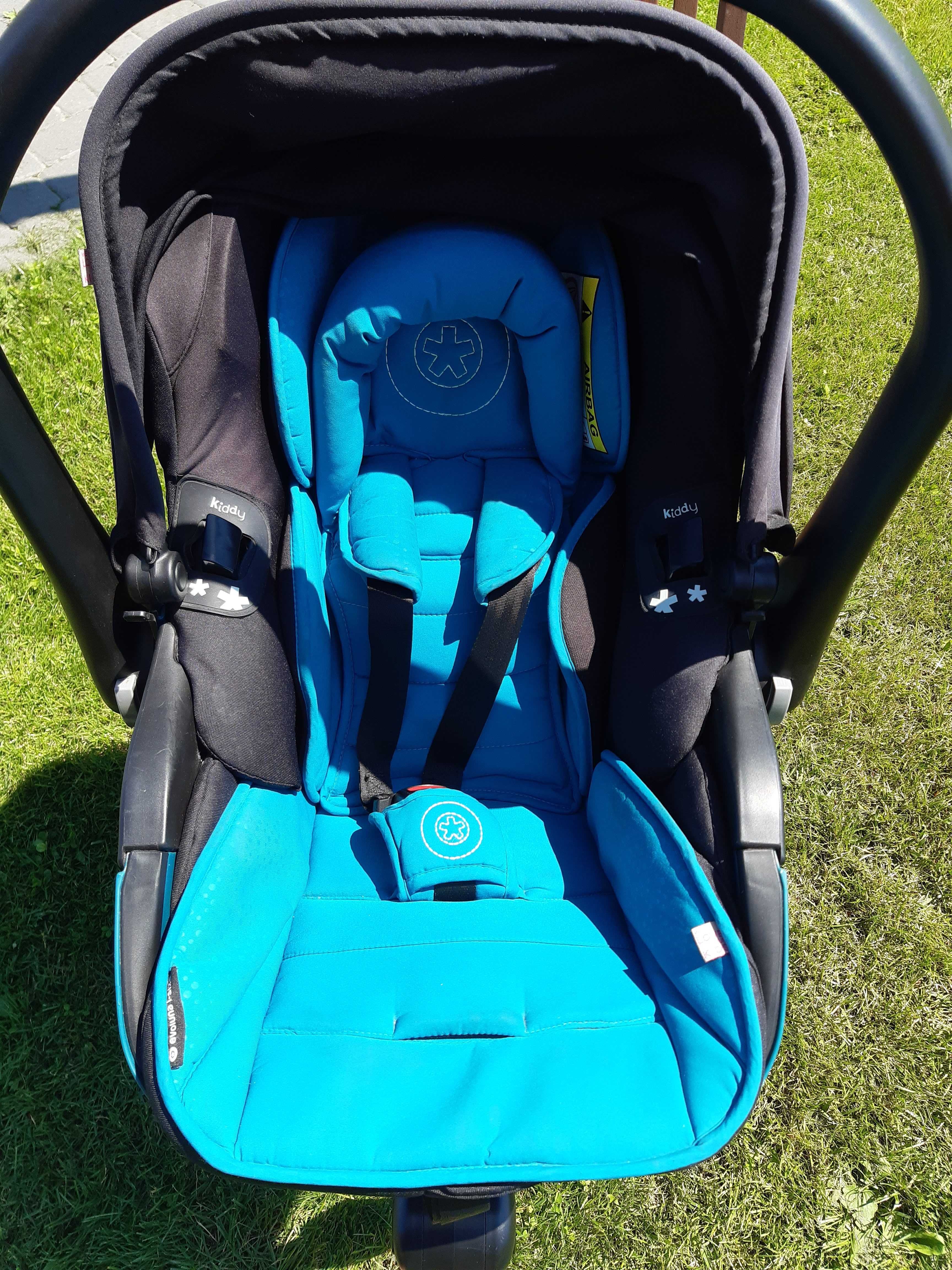 Fotelik samochodowy Kiddy Evoluna I-Size 2 Sky Blue 0-13Kg z Isofix