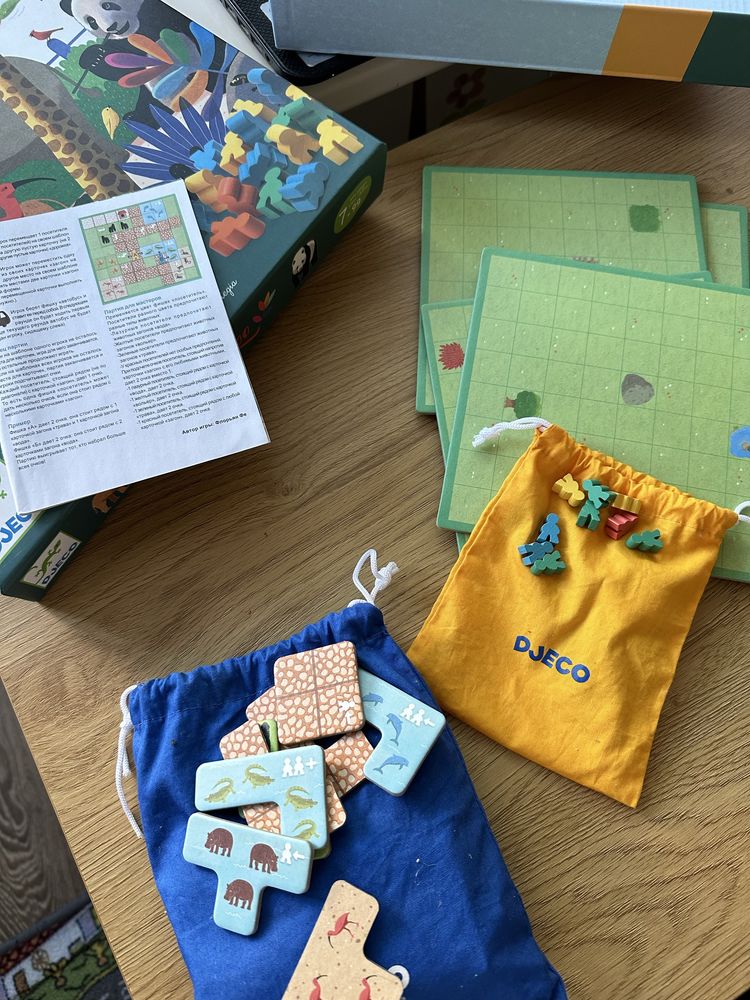 Настрльная игра djeco wonder zoo