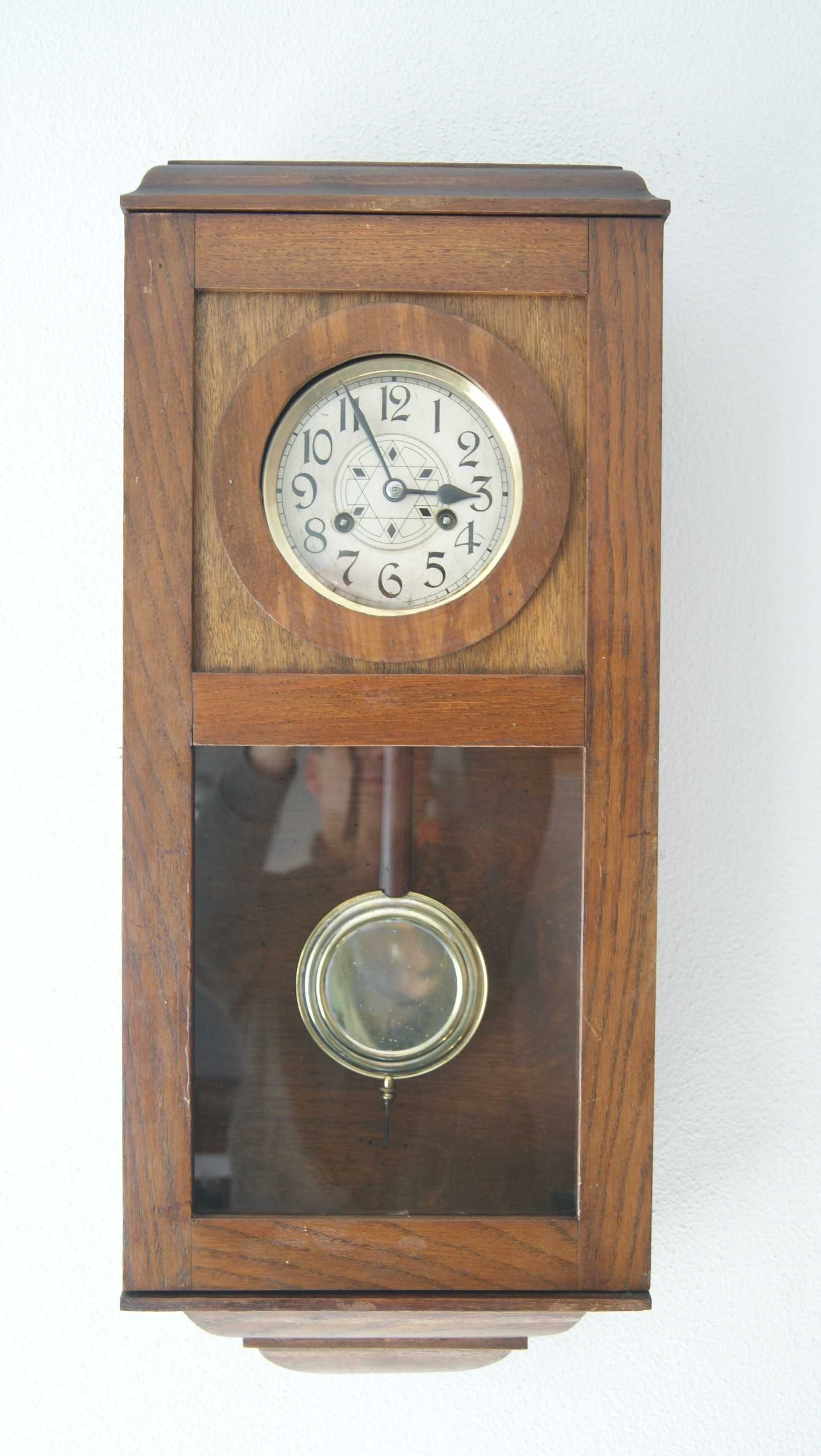 235 Stary zegar wiszący Carl Werner antyk 130lat